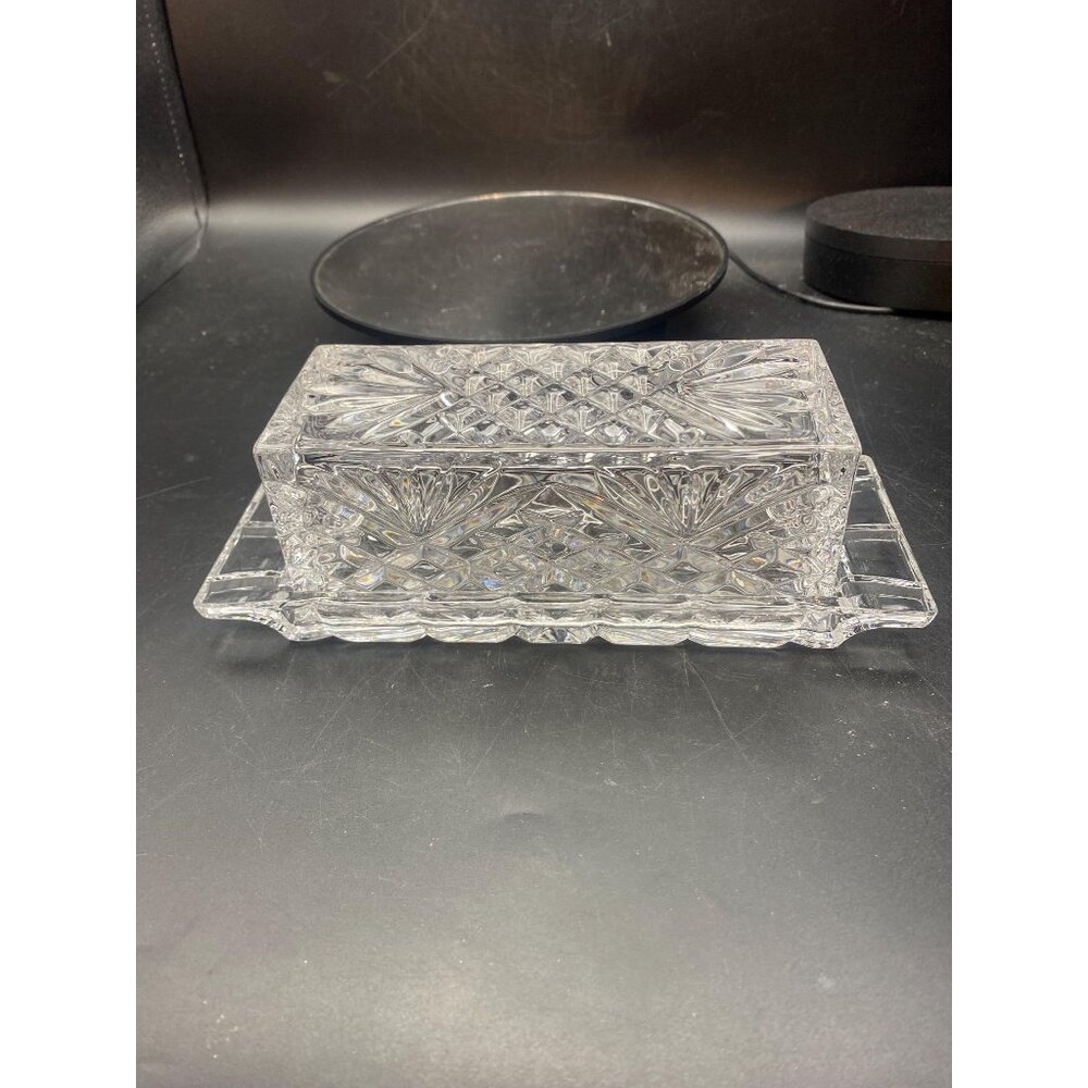 Godinger Pineapple Design Rectangle Butter Dish